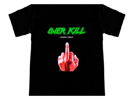 Camiseta de Mujer Over Kill